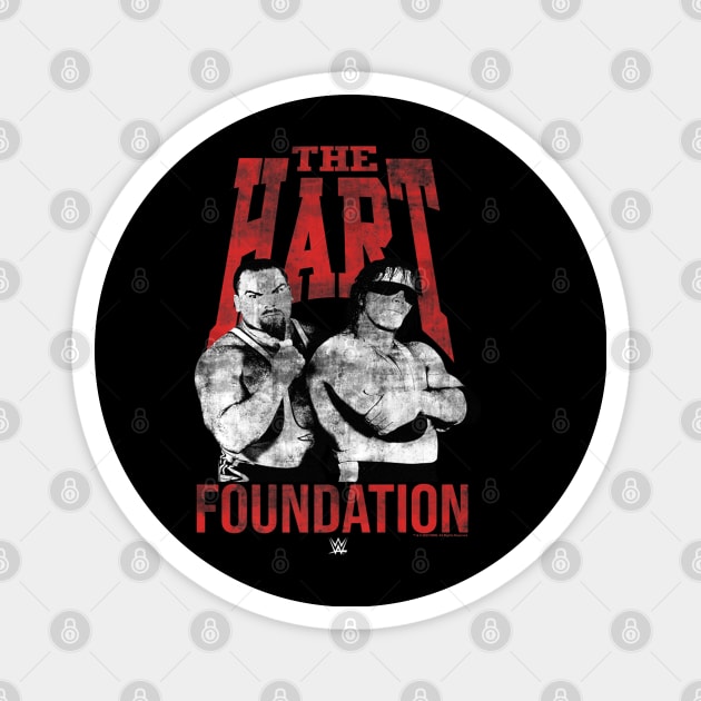 Bret Hart & Anvil The Hart Foundation Magnet by Holman